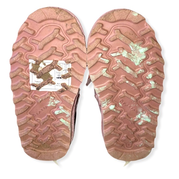 BEARPAW Pink Glitter Elle Toddler Boots 8 - Picture 6 of 7